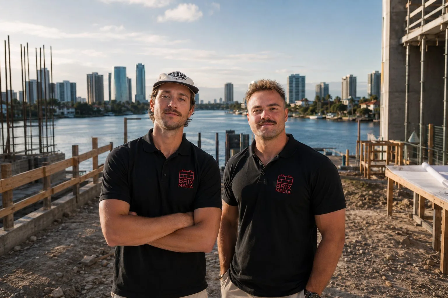 Liam and Patrick, Brix Media co-founders